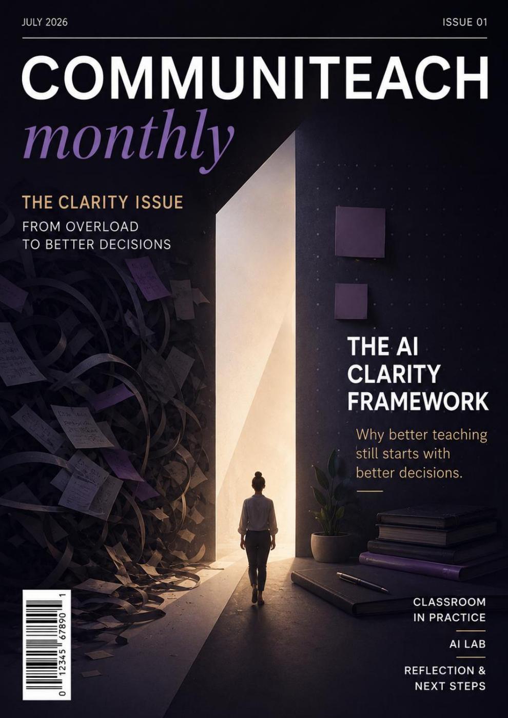 Capa da CommuniTeach Monthly de julho de 2026